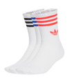 adidas Originals 3 Stripes Crew 3 Pair Socken Weiß