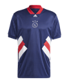 adidas Ajax Amsterdam Icon Trikot Blau - blau