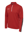 Hummel Authentic Ziptop rosso F3062 