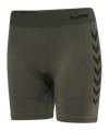 Short femmes Hummel hmlFIRST Seamless vert F6084 
