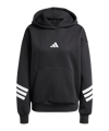 adidas Future Icons 3S Hoody Damen Schwarz