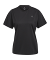 adidas Run Icons Running T-Shirt Damen Schwarz - schwarz
