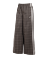 adidas Originals Loose Check Track Hose Damen Braun