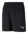 Short enfant PUMA teamRISE noir blanc F03 
