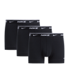 Nike Essential Cotton Stretch Trunk 3 Caleçon boxer Noir C001