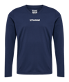 Hummel Bl Essential T-shirt Kids Blauw K7026 
