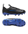 Nike Jr Phantom GX Academy FG/MG Shadow Kids Schwarz Silber Blau F040