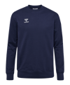 Hummel GO 2.0 felpa blu F7026 
