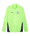 PUMA Manchester City Training 1/4 Zip Sweatshirt Jaune C16