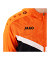 JAKO Icon Kapuzenjacke Schwarz Orange F807 - schwarz