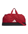adidas Tiro League Duffel Bag Maat L Rood Wit  