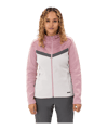 JAKO Icon Kapuzenjacke Damen Grau Pink F851 - rosa