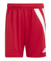adidas Fortore 23 pantaloncini bambini  rosso bianco