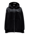 Nike Phoenix Fleece Oversized Jacke Damen Schwarz F010