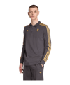adidas Manchester United Icon Long Sleeve Polo Schwarz - schwarz