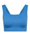 hummel Pulse Seamless Rib Brassière de sport Femmes Bleu C4245