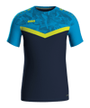 JAKO Iconic T-Shirt Kids Blau Gelb F914