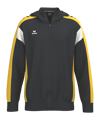Erima Veste à capuche Enfants Noir Cschwarzgelb 