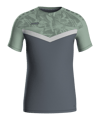 JAKO Iconic T-Shirt Grau Grün F852