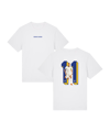 11teamsports Bosnie-Herzégovine "Bosnian Diamond" T-Shirt Blanc