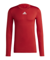 adidas TechFit Warm Longsleeve Rot