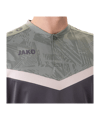 JAKO Iconic Poloshirt Grau Grün F852 - grau
