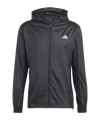 adidas Icons 3S Running Jacke Schwarz - schwarz