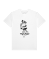 Bucketz Night Night in Paris T-shirt Wit 