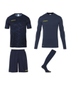 uhlsport Ensemble de maillots Bleu C041 