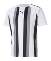 PUMA TeamLIGA Striped Shirt Wit Zwart F04  