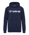 Hummel GO 2.0 logo hoody blauw F7026 