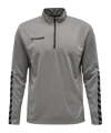 Hummel Authentic 1/2 Zip Sweatshirt grigio F2006 