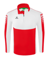 Haut de training Erima Six Wings rouge blanc 