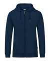 JAKO Organic Kapuzenjacke Blau F900