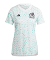 adidas Mexico Trikot Away 2023 Damen Weiss - weiss