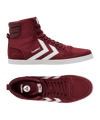 Hummel Slimmer Stadil High Sneaker rouge F3661 