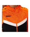 JAKO Icon Kapuzenjacke Damen Schwarz Orange F807 - orange