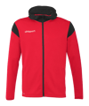 uhlsport Jas met capuchon Kids Rood K062 