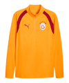 PUMA Galatasaray Istanbul Training 14 Zip Top Orange F07
