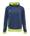 Hummel hmlLEAD Poly Hoody Blau F7642