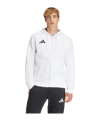 adidas Entrada 26 Giacca con cappuccio Bianco 