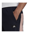 adidas Future Icons Fleece Jogginghose Blau Rosa - blau