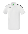 Erima Essential 5-C Poloshirt Weiss Schwarz