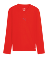 PUMA Manica Lunga Kids Rosso C001 