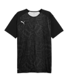 PUMA Teamjaws Graphic Ss Shooting Shirt Zwart K01 