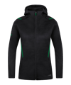 JAKO Jas met capuchon Zwart K503 