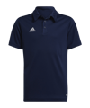 Polo enfant adidas Entrada 22 Bleu 