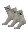 Hummel 3-Pack Basic sokken grijs F2006 