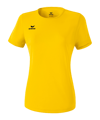 Erima T-shirt Teamsport Function Femme Jaune 
