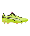 PUMA KING Ultimate MxSG Gelb Schwarz Pink F03